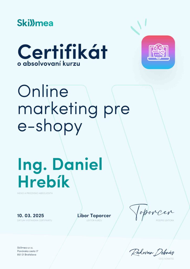 Online marketing pre e-shopy