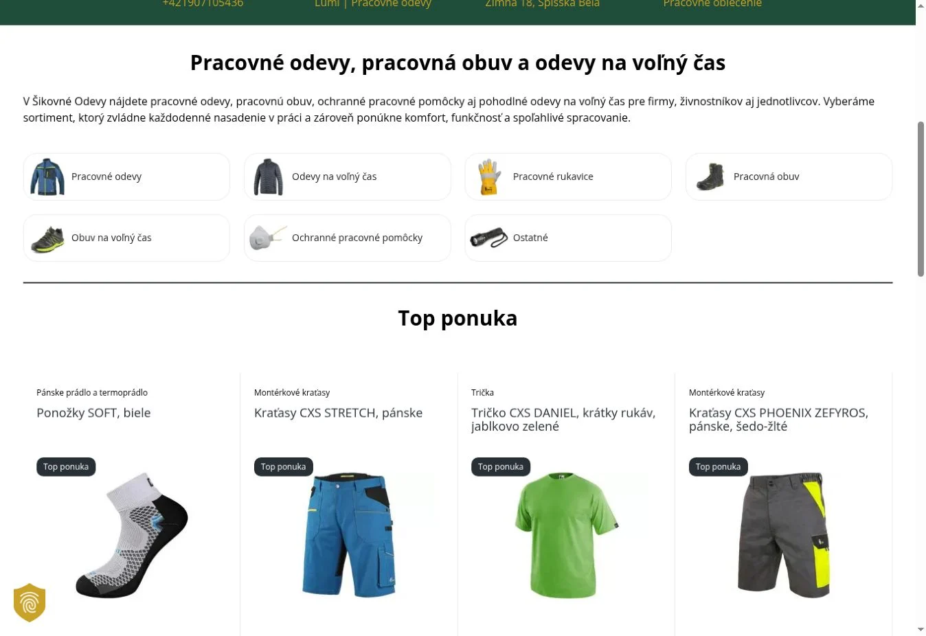Detail obsahu projektu Šikovné odevy